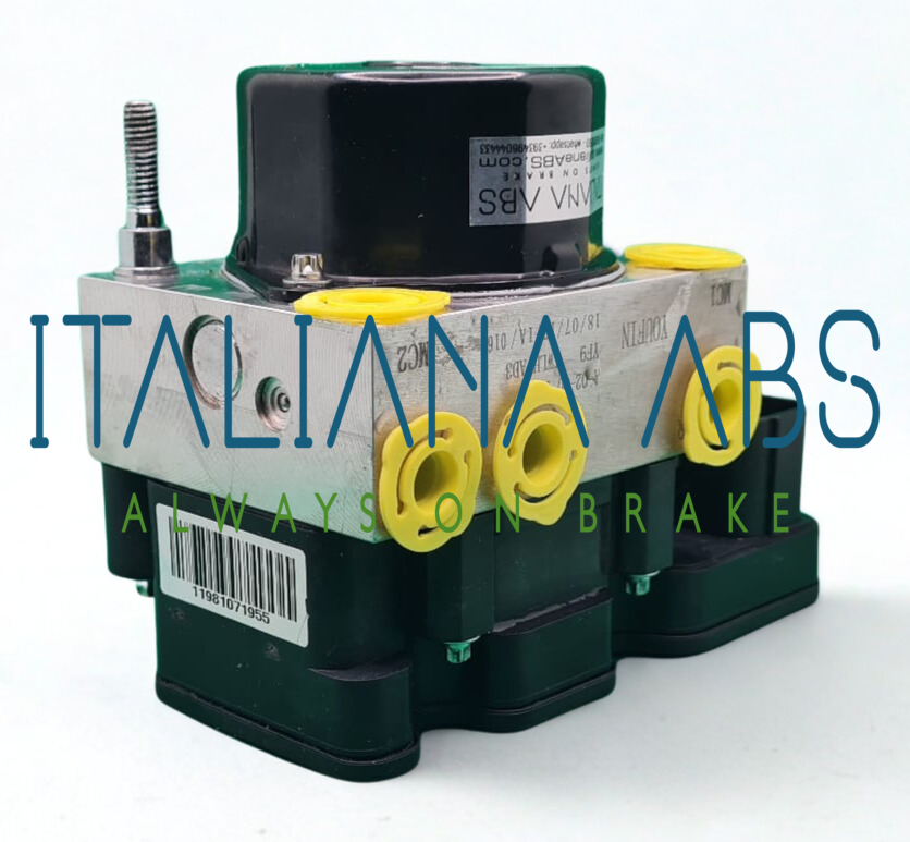 Centralina ABS ADIVA, codici identificativi; A0200110A 04100001 YF9 TWLHAD3